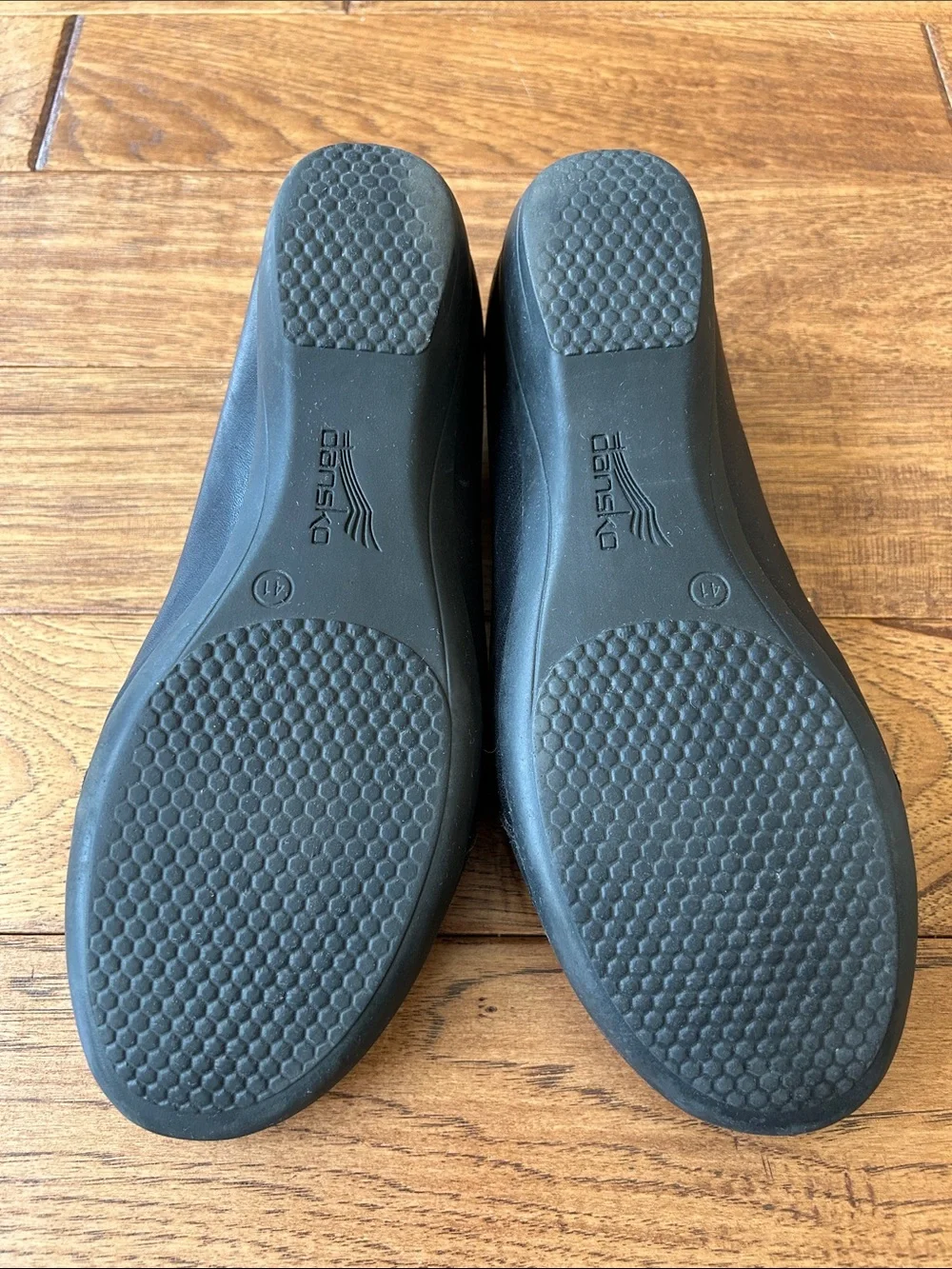 Dansko Farah Slip On Leather Loafers Comfort Shoes Black Size 41